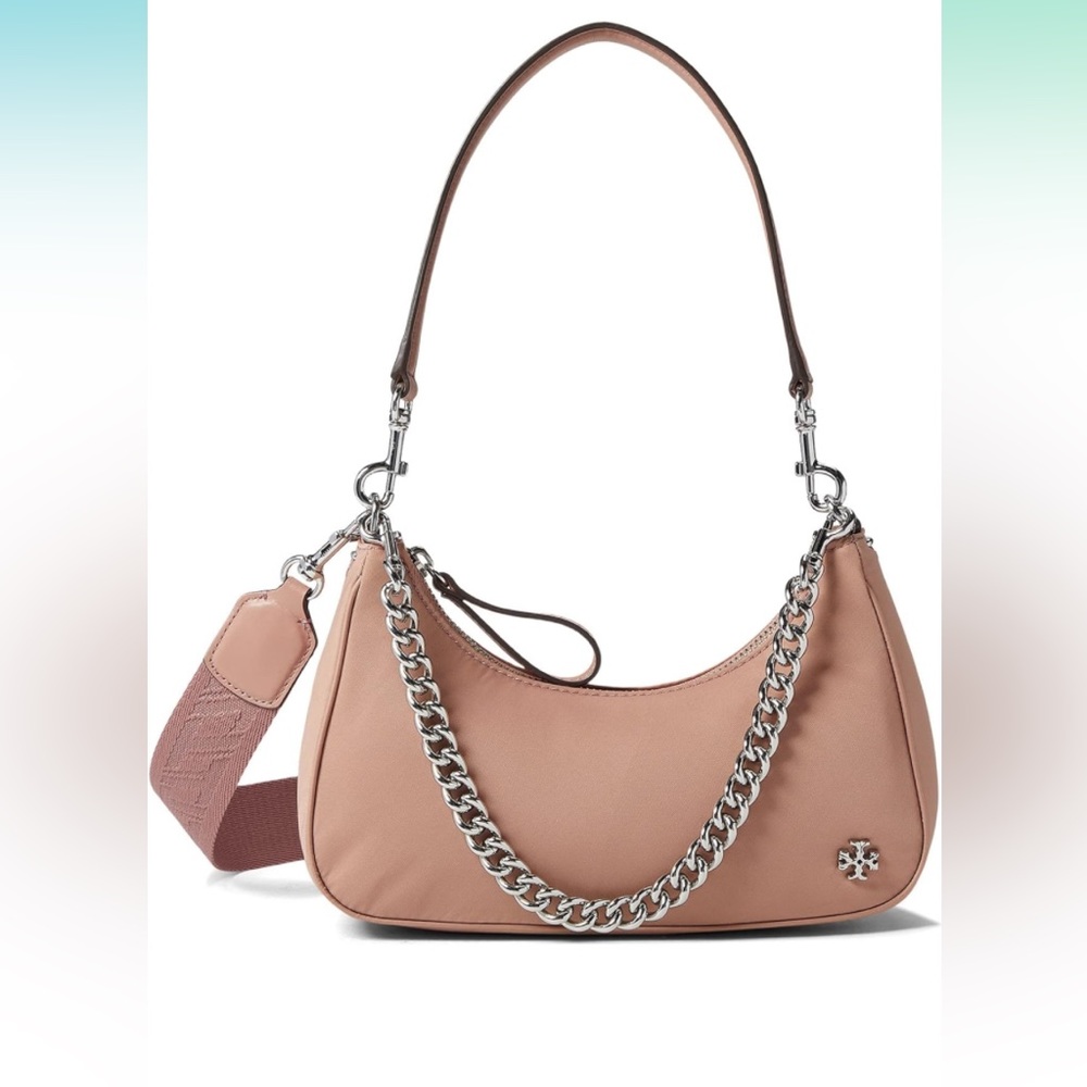 Tory Burch 151 Mercer Small Crescent Bag